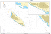 British Admiralty Nautical Chart 781: Aruba